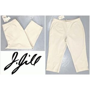 Creme Tan J. Jill Capri pants